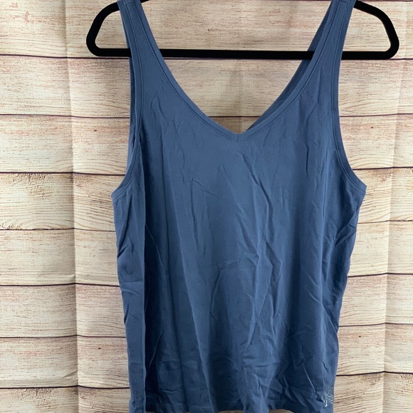 Victoria Sport Tops - Victoria Sport Tie Back Gray Tank Top